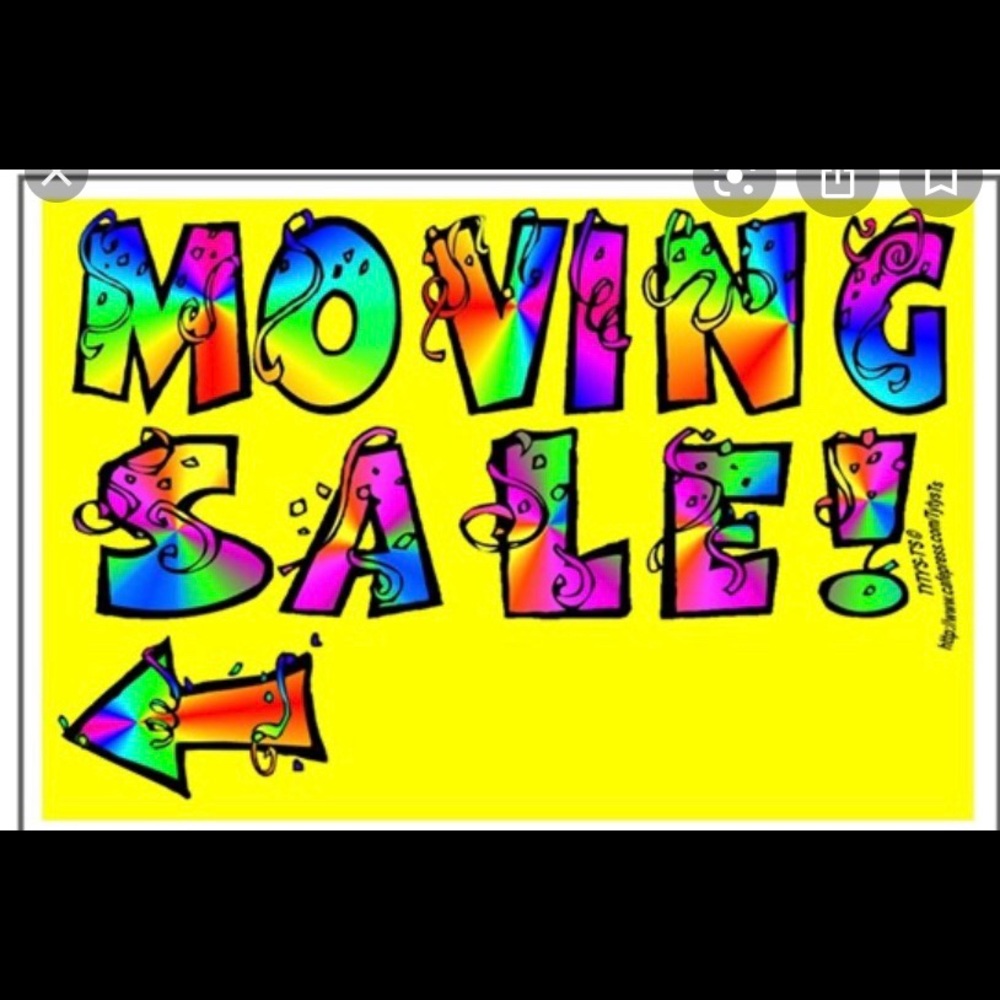 MOVING SALE!
